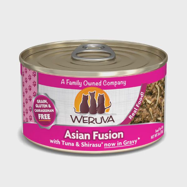 Weruva Classic Cat Can, Recipe: Asian Fusion, Size: 3oz