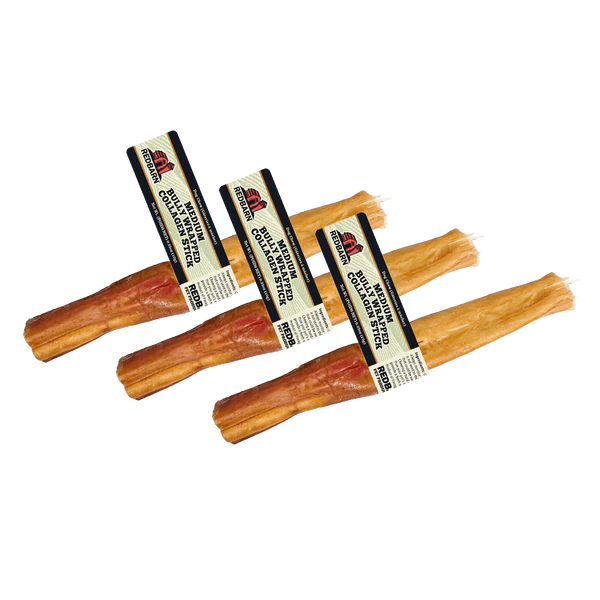 Redbarn Bully Wrapped Collagen Sticks, Size: Medium