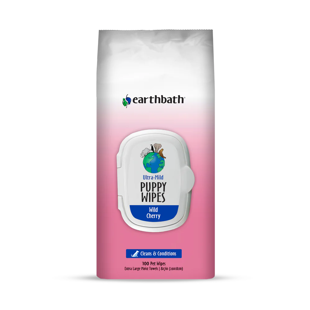 Earthbath Grooming Wipes - Ultra-Mild Puppy, Size: 100ct