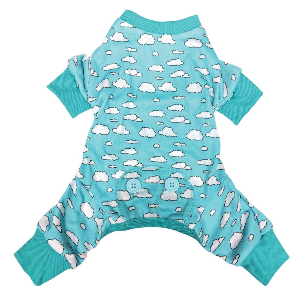 Fashion Pet PJs - Floating on Clouds, Blue, Size: XXS