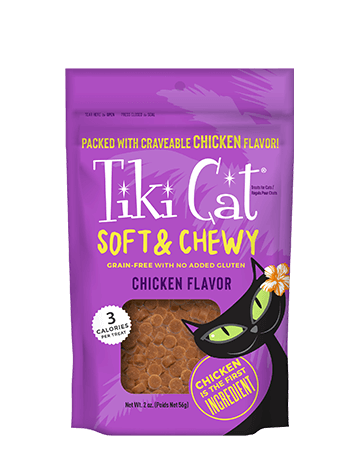 Tiki Cat Soft &amp; Chewy, 2oz, Recipe: Chicken