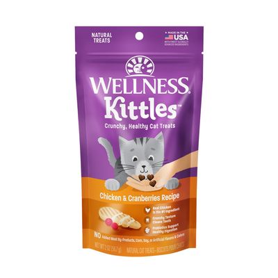 Wellness Kittles, 2oz, Recipe: Chicken &amp; Cranberry