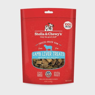 Stella &amp; Chewy&#39;s Freeze-Dried Treat - Lamb Liver, 3oz