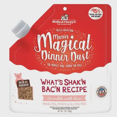 Stella &amp; Chewy&#39;s Marie&#39;s Magical Dinner Dust, 7oz, Recipe: What&#39;s Shak&#39;n Bac&#39;n