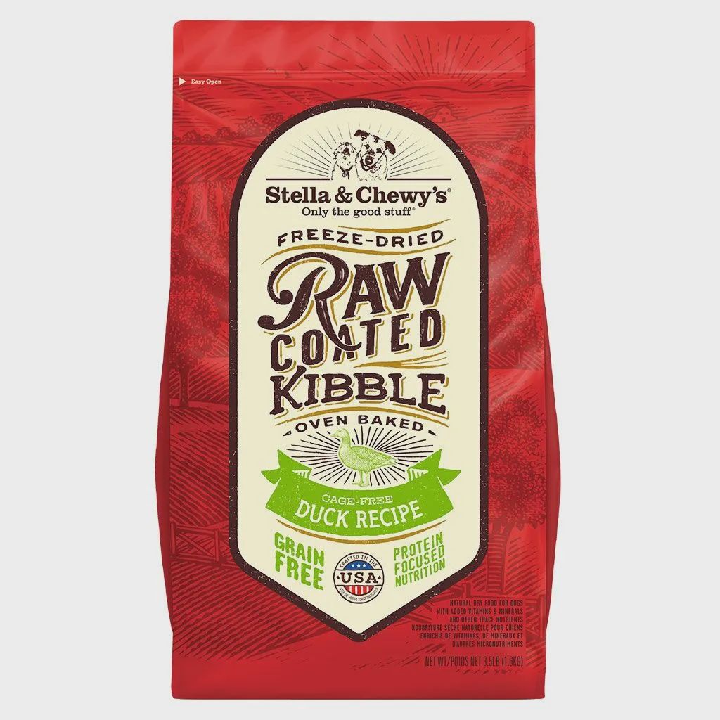 Stella &amp; Chewy&#39;s Raw Coated - Grain Free Cage-Free Duck *, Size: 22lb