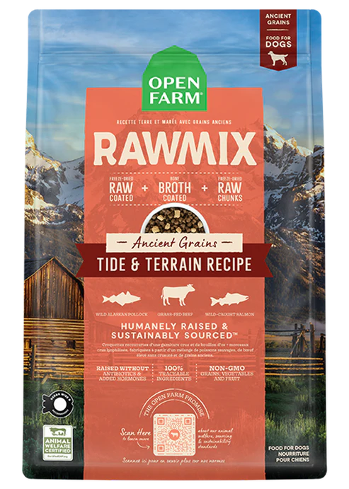 Open Farm RawMix, Ancient Grains Tide &amp; Terrain, Size: 3.5lb