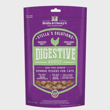 Stella &amp; Chewy&#39;s Cat FD Solutions, 7.5oz, Recipe: Digestive Boost (Chicken)