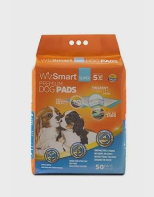 Wizsmart Premium Dog Pee Pads, Count: Super 50ct