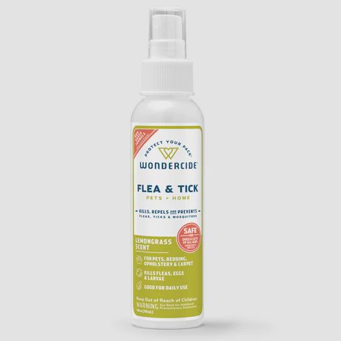Wondercide Flea &amp; Tick Spray for Pets + Home - Lemongrass, Size: 4oz