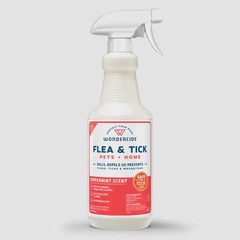 Wondercide Flea &amp; Tick Spray for Pets + Home - Peppermint, Size: 16oz