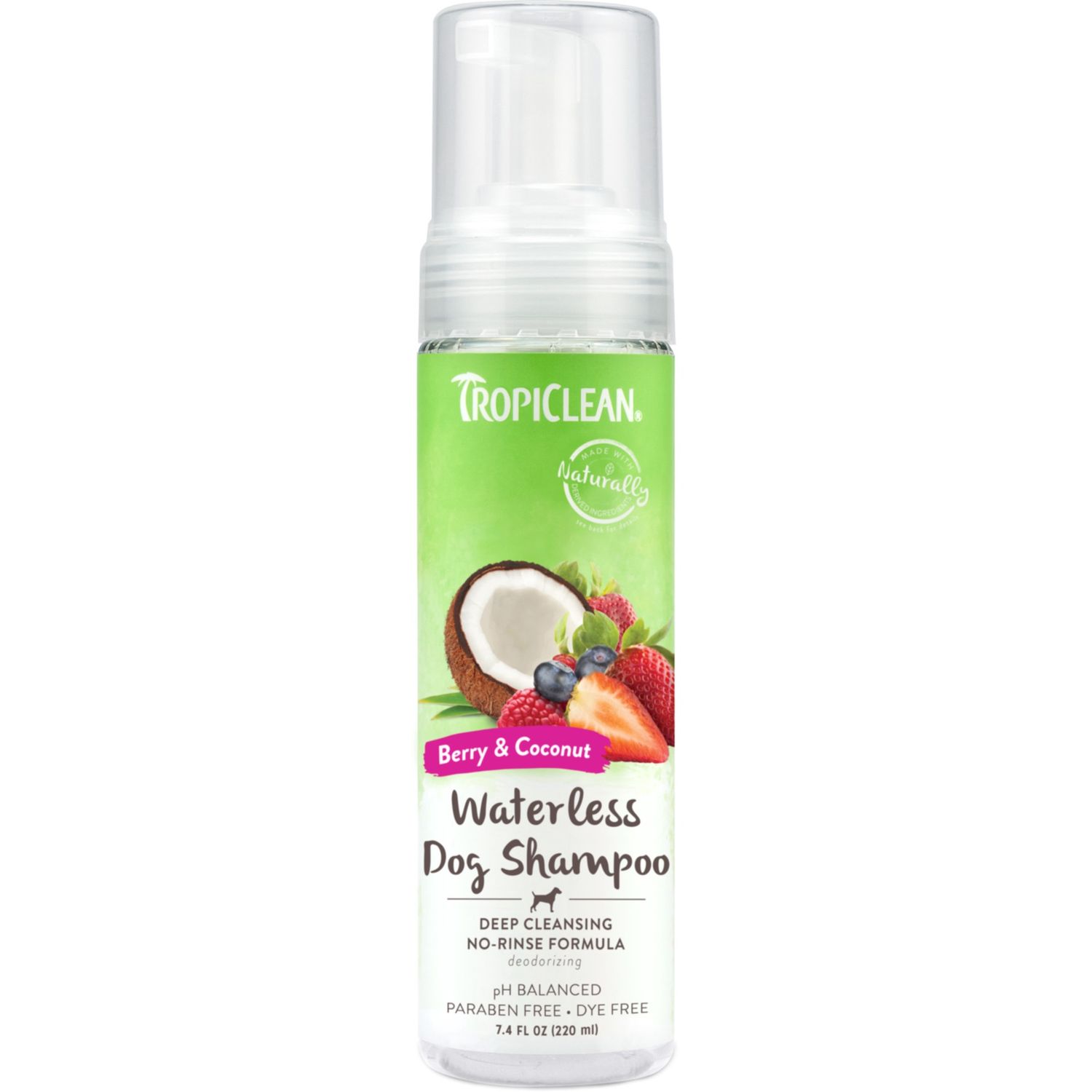 Tropiclean Waterless Shampoo, Formula: Deep Cleaning