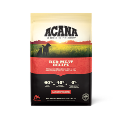 Acana Dog - Red Meat Recipe, Size: 13lb