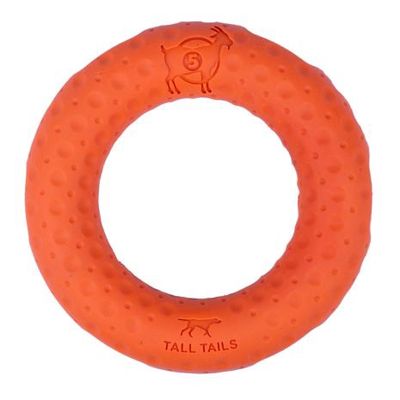 Tall Tails Goat Sport Ring, Color/Size: Orange, 5&quot;