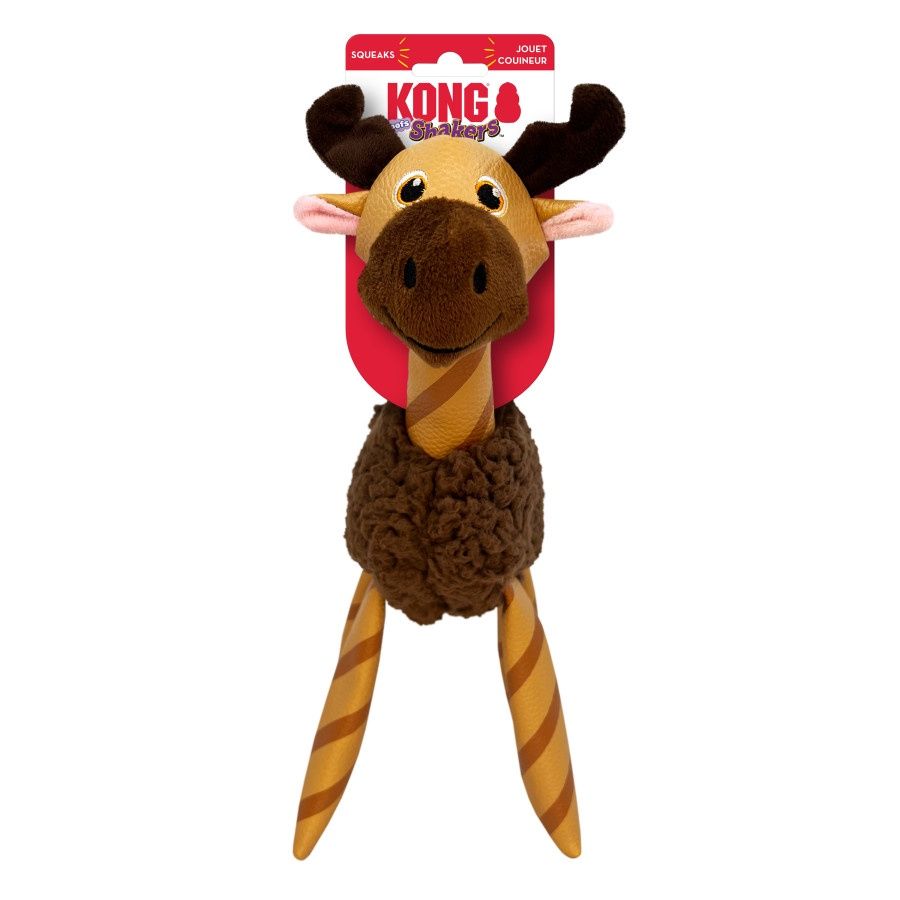 KONG Shakers Floofs, Style: Moose, Size: XS/SM