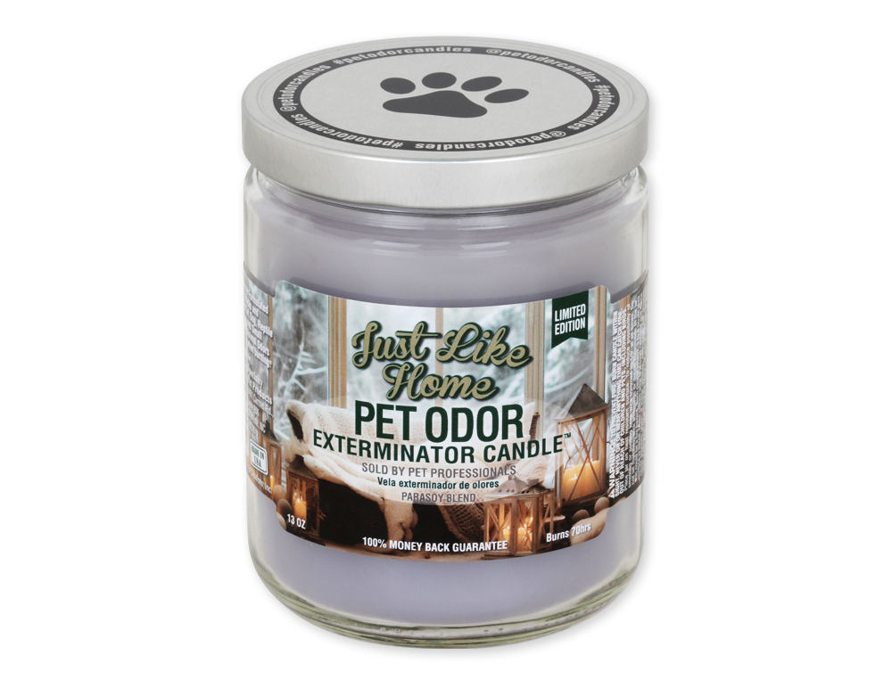 Pet Odor Exterminator Candle - Safe &amp; Snug Collection, Scent: Just Like Home