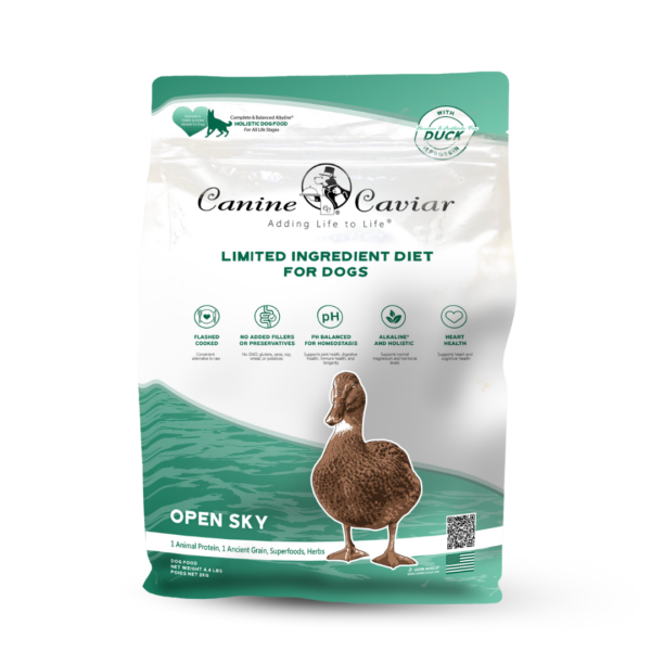 Canine Caviar Open Sky - Duck &amp; Teff, Size: 4lb