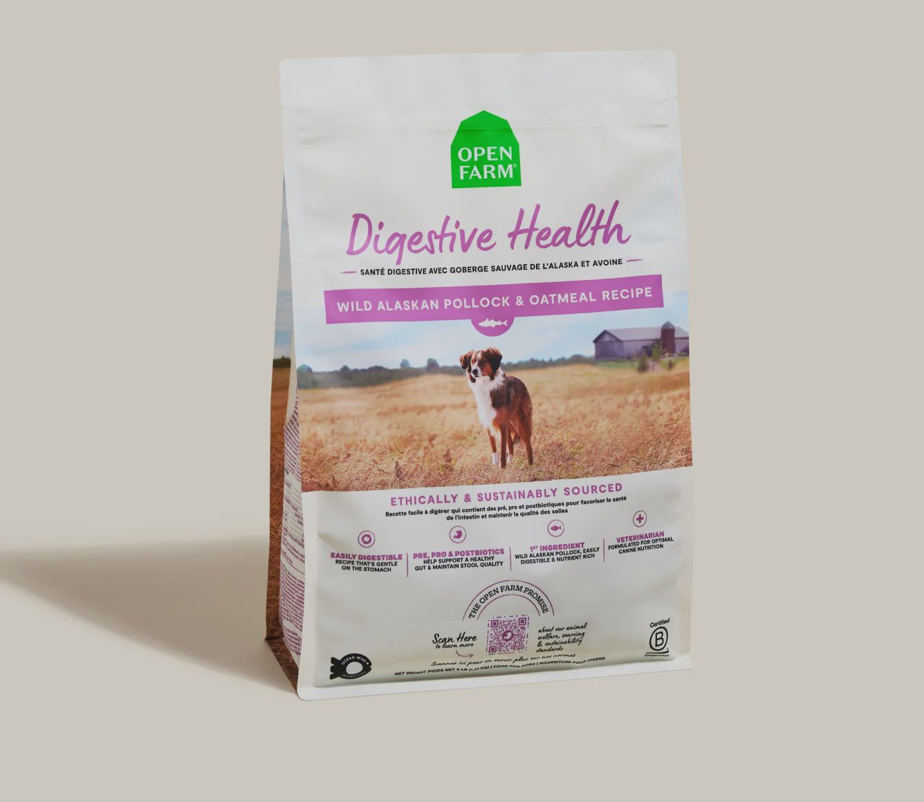 Open Farm TN Digestive Health, Size: 4lb