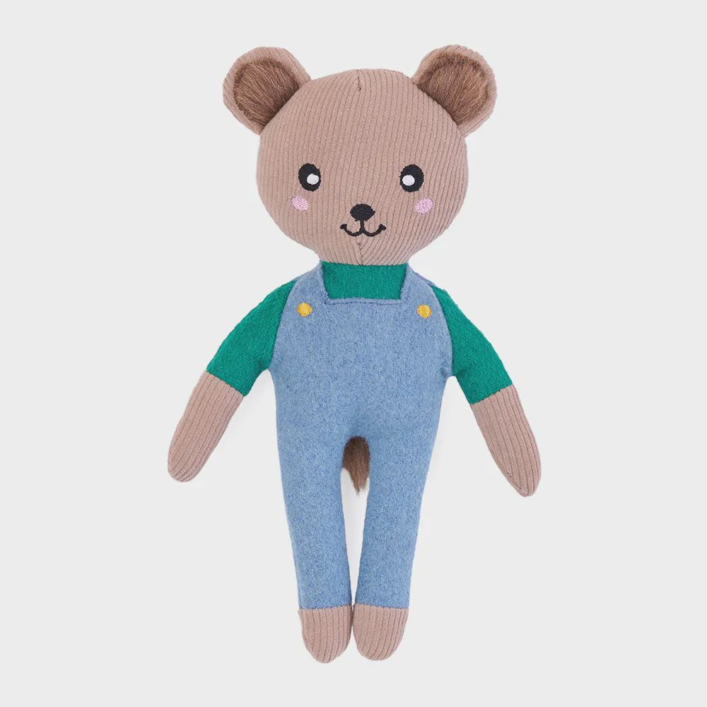 ZippyPaws ecoZippy Felt Friends, Style: Benjamin the Bear