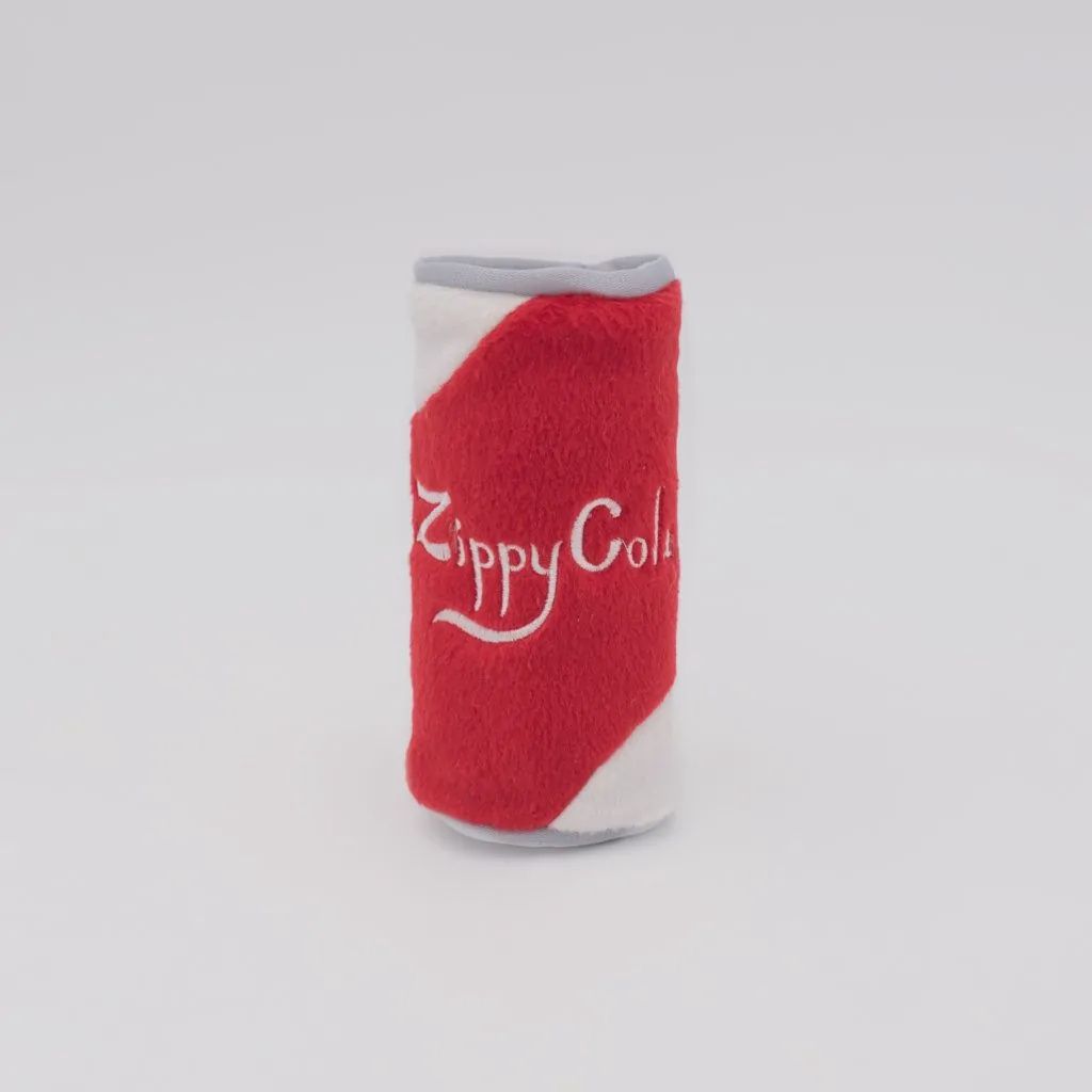 ZippyPaws Squeakie Can, Style: Zippy Cola