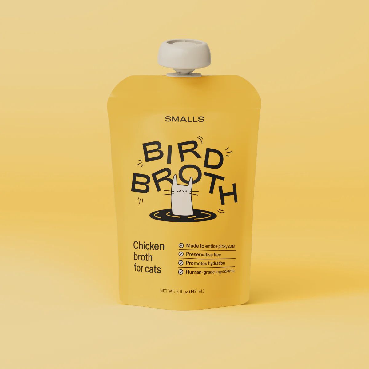 Smalls Broth for Cats, 5oz, Formula: Bird