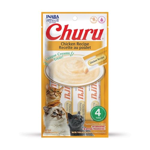 Inaba Churu Purees, 2oz (4pk), Recipe: Chicken