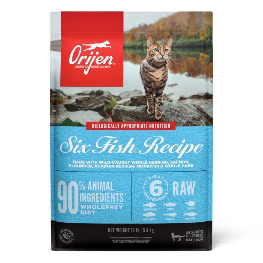 Orijen Cat - Six Fish, Size: 12lb