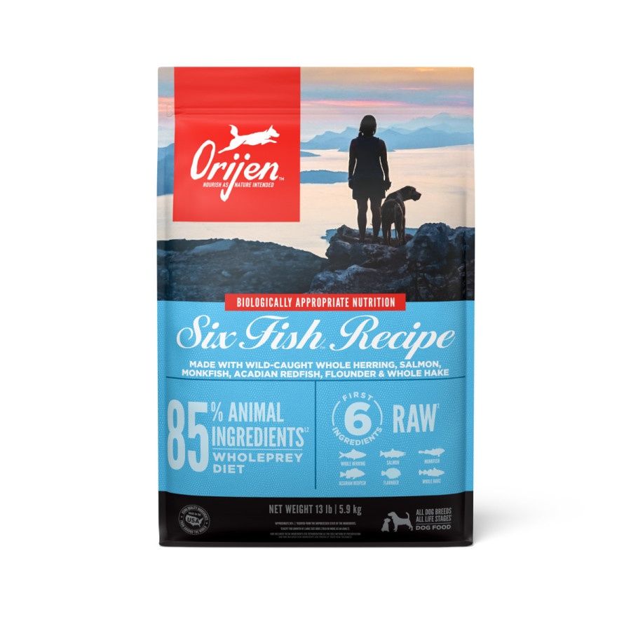 Orijen Dog - Six Fish Recipe, Size: 13lb