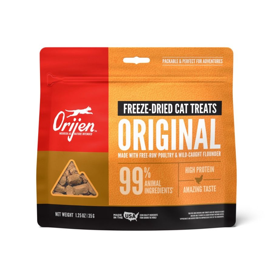 Orijen Freeze-Dried Cat Treats, 1.25oz, Recipe: Original