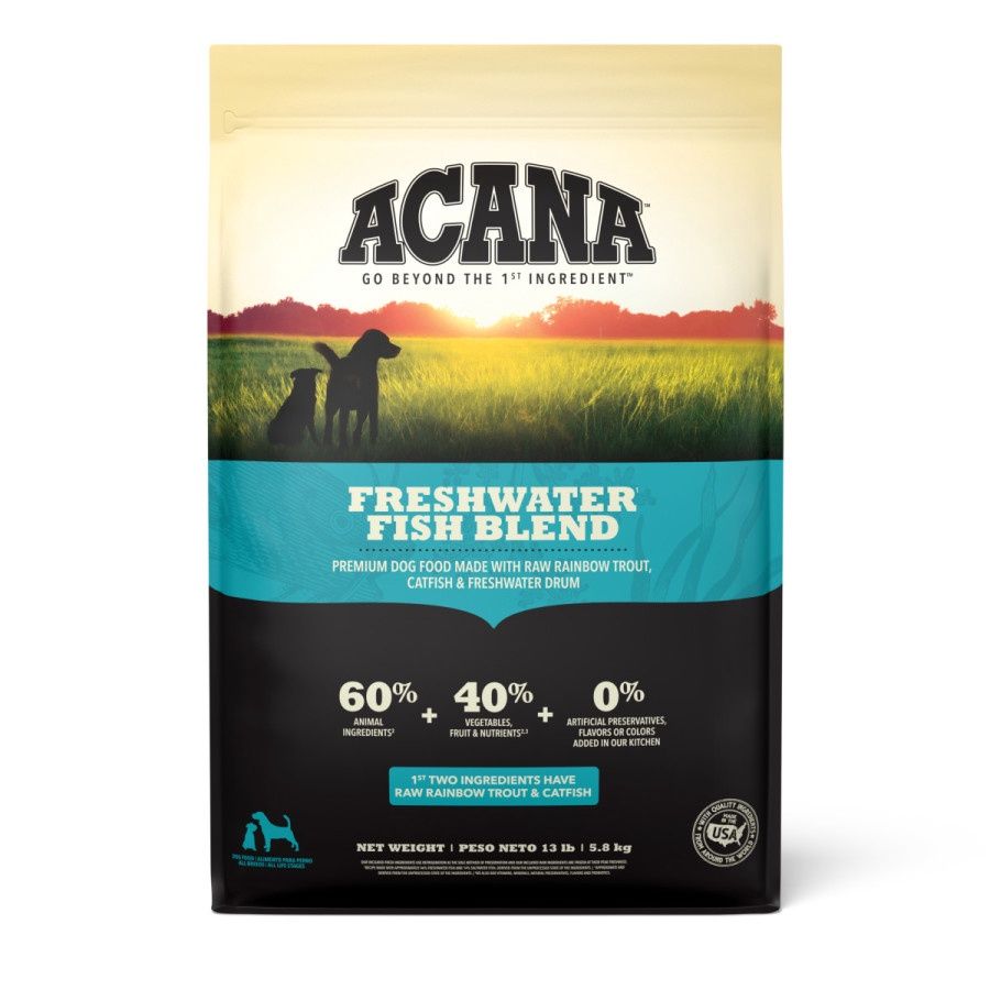 Acana Dog - Freshwater Fish Blend, Size: 13lb