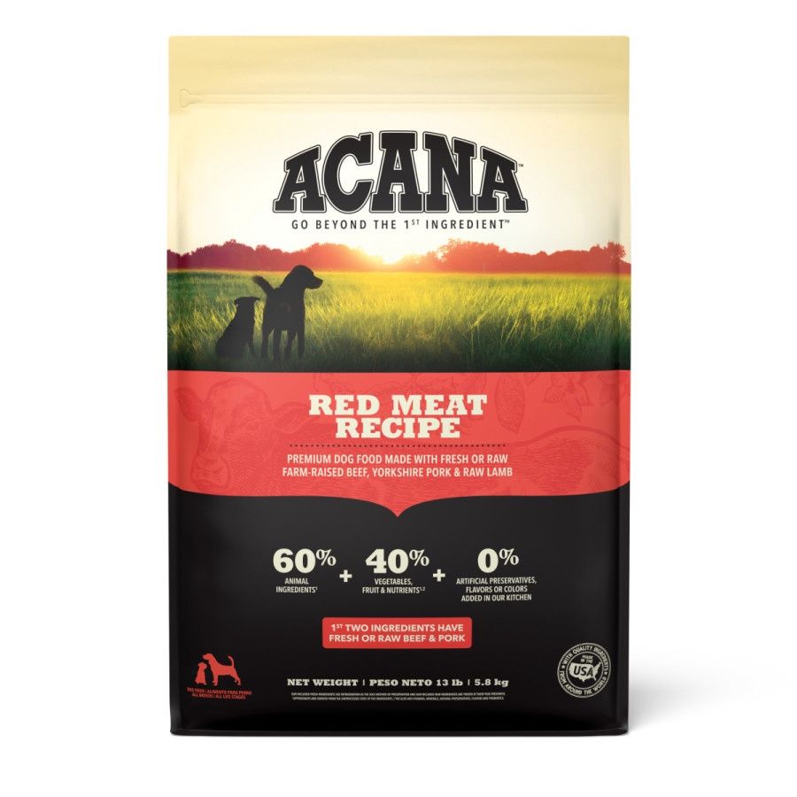 Acana Dog - Red Meat Recipe, Size: 13lb