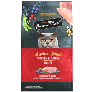 Fussie Cat Market Fresh - Chicken &amp; Turkey, Size: 3.5lb