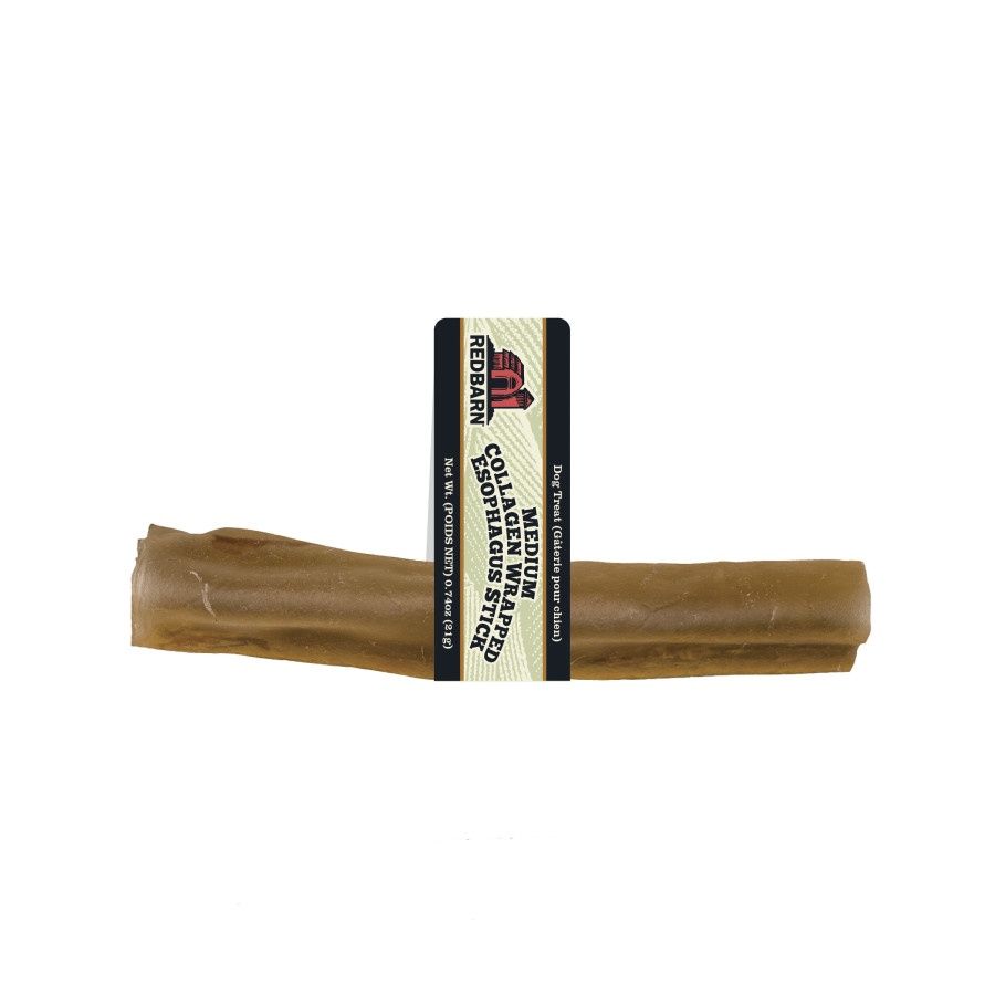 Redbarn Collagen Wrapped Esophagus Stick, Size: Medium