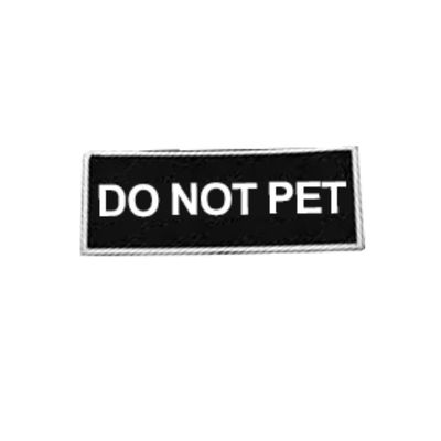 Boss Tactical Patches - Do Not Pet