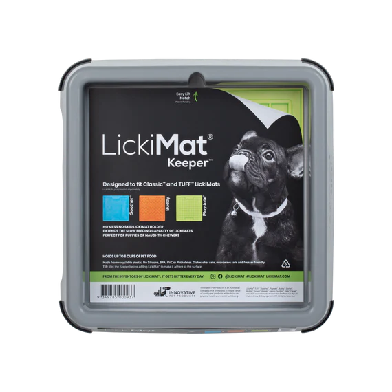 Lickimat Indoor Keeper - Grey
