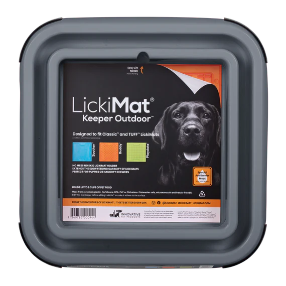 Lickimat Outdoor Keeper - Grey