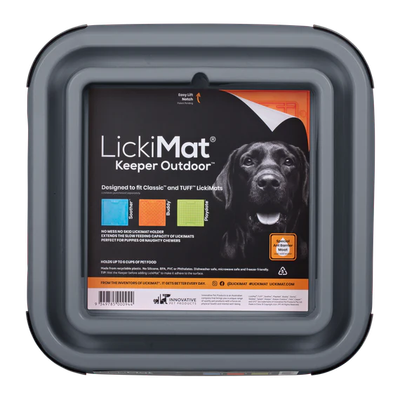 Lickimat Outdoor Keeper - Grey