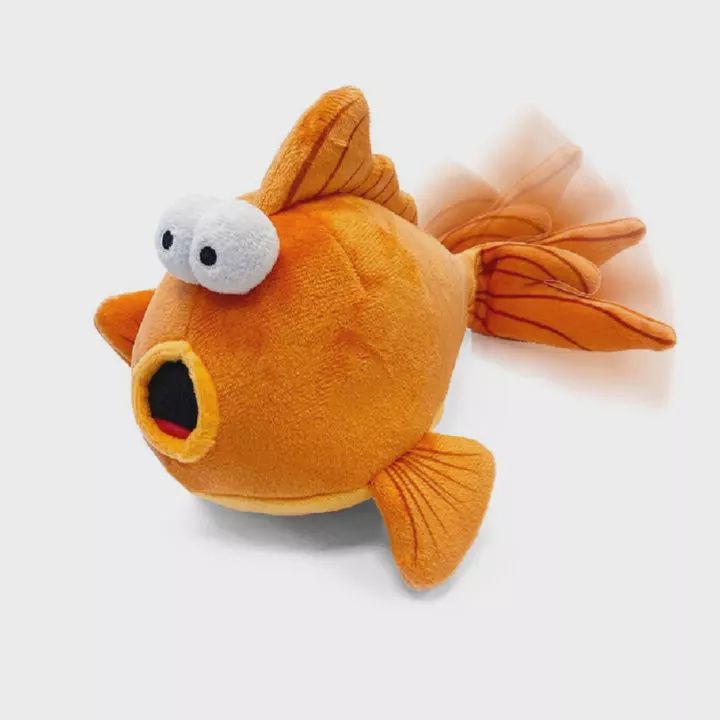 WW GoDog Action Plush - Goldfish