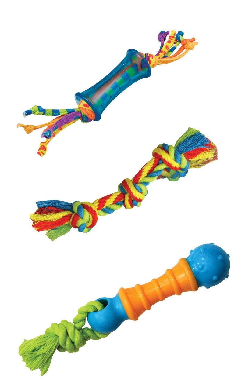 Petstages Mini Toy, 3pk