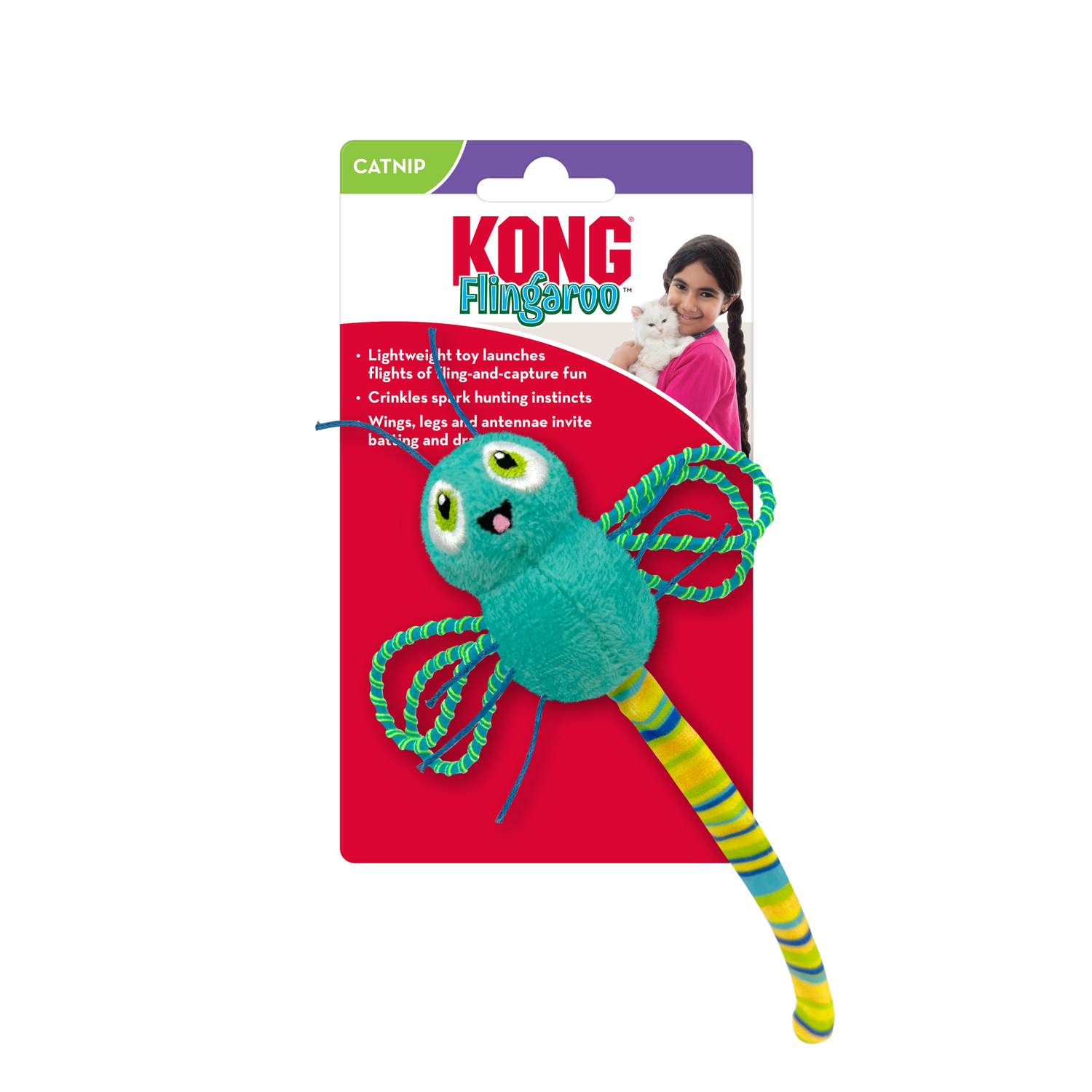 KONG Cat - Flingaroo Dragonfly