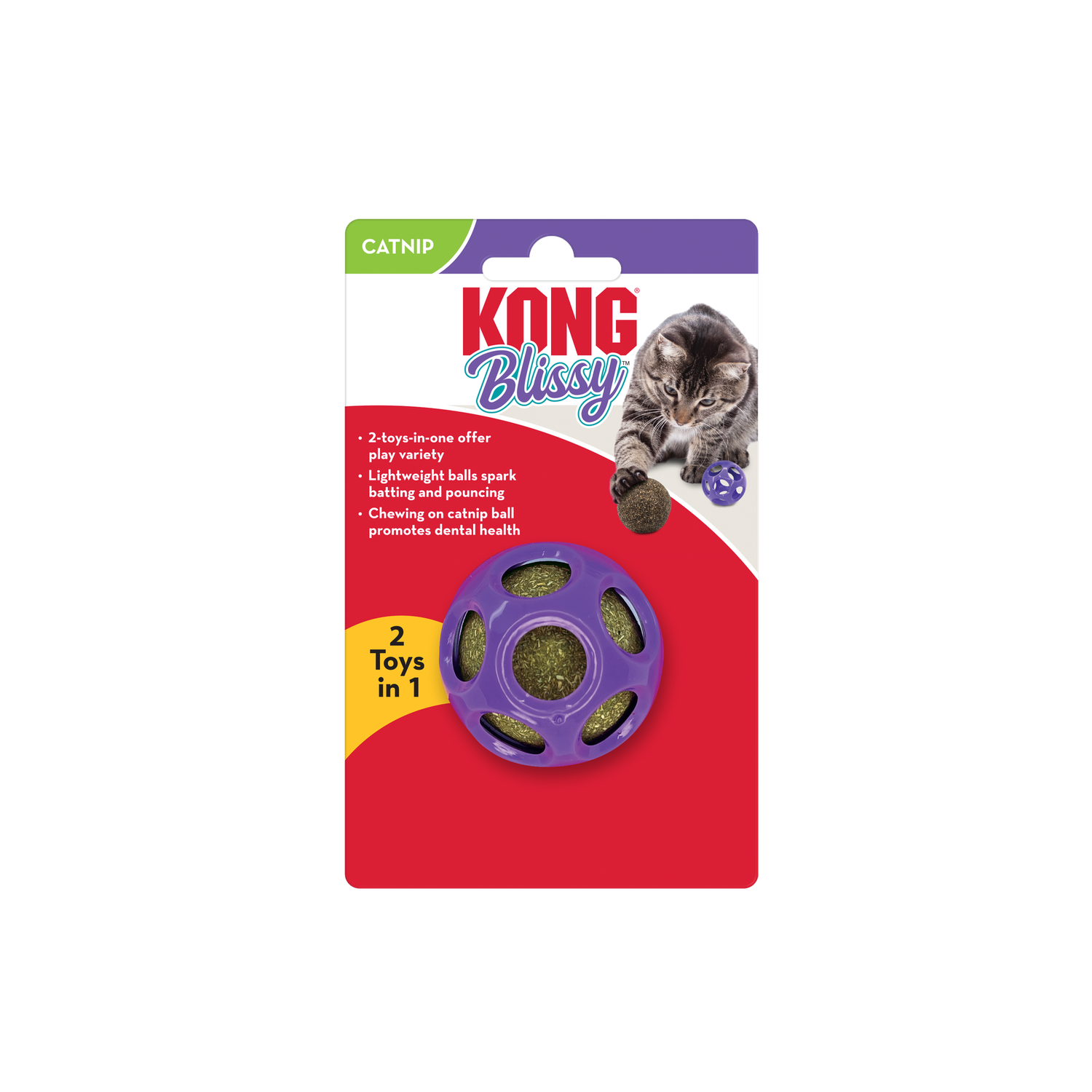 KONG Cat - Blissy Moon Ball