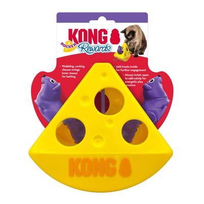 KONG Cat - Rewards Rocker Cheese Treat Dispenser