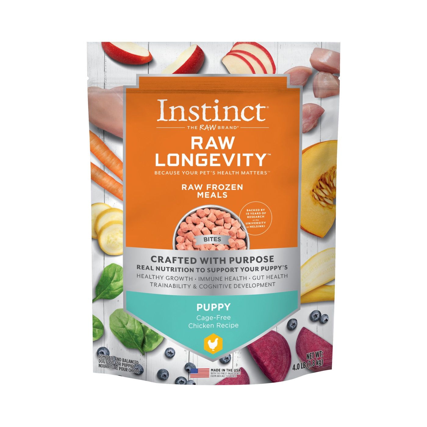 Instinct Longevity RAW - Chicken Puppy, 4lb