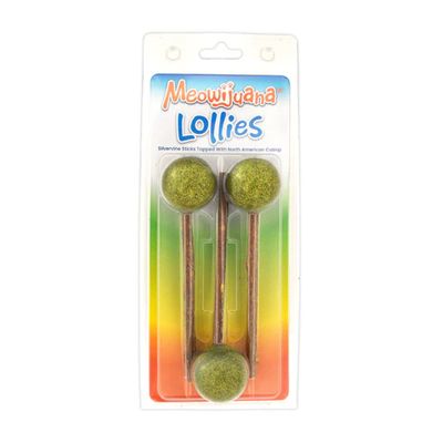 Meowijuana Catnip &amp; Silvervine Lollies