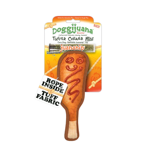 Doggijuana Tuffer Chewer Mini Corn Dog