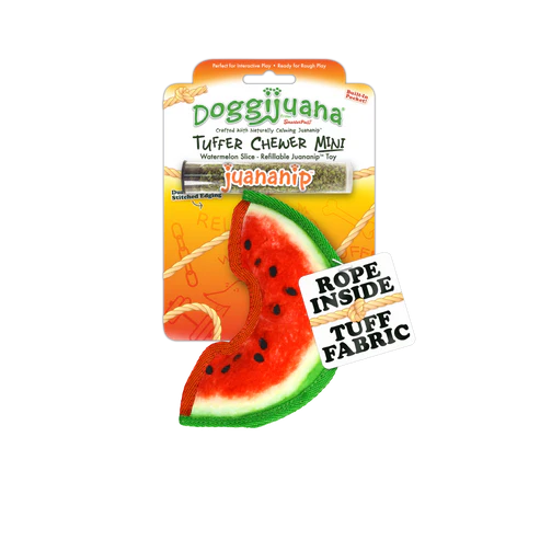 Doggijuana Tuffer Chewer Mini Watermelon