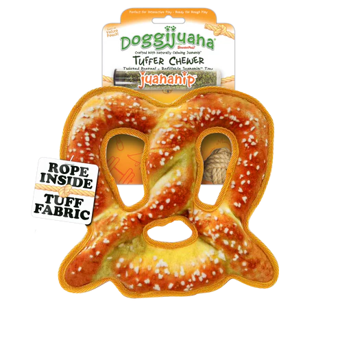 Doggijuana Tuffer Chewer Soft Pretzel