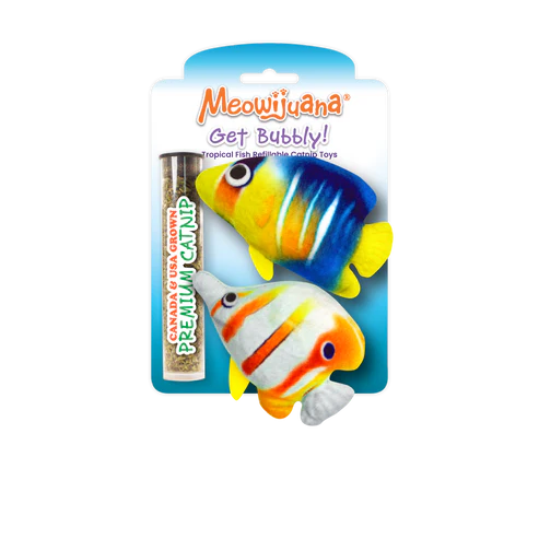 Meowijuana Get Bubbly Tropical Fish
