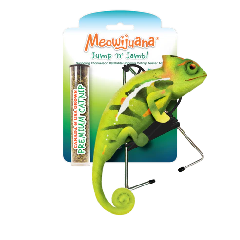 Meowijuana Jump N Jamb Chameleon