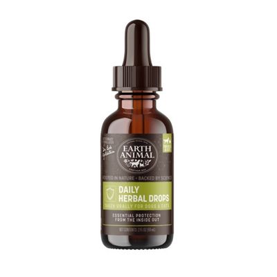 Earth Animal Nature&#39;s Protection - Daily Herbal Flea Drops, 2oz
