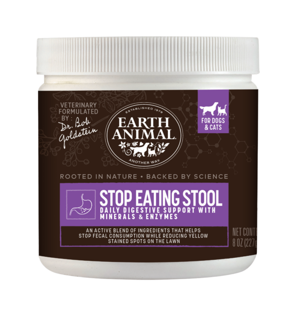 Earth Animal Supplement - Stop Eating Stool, 8oz